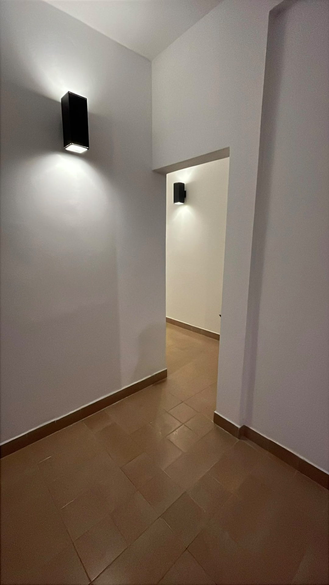 Distribuidor hacia las habitaciones